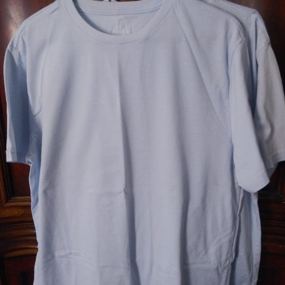 2 Mens  light blue T-Shirts